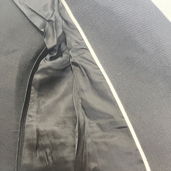 Theory Etiennette Item Canvas Sport Jacket Black Size 10 - Picture 6 of 8